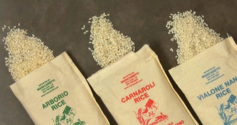 Druhy talianskej ryže a ich použitie