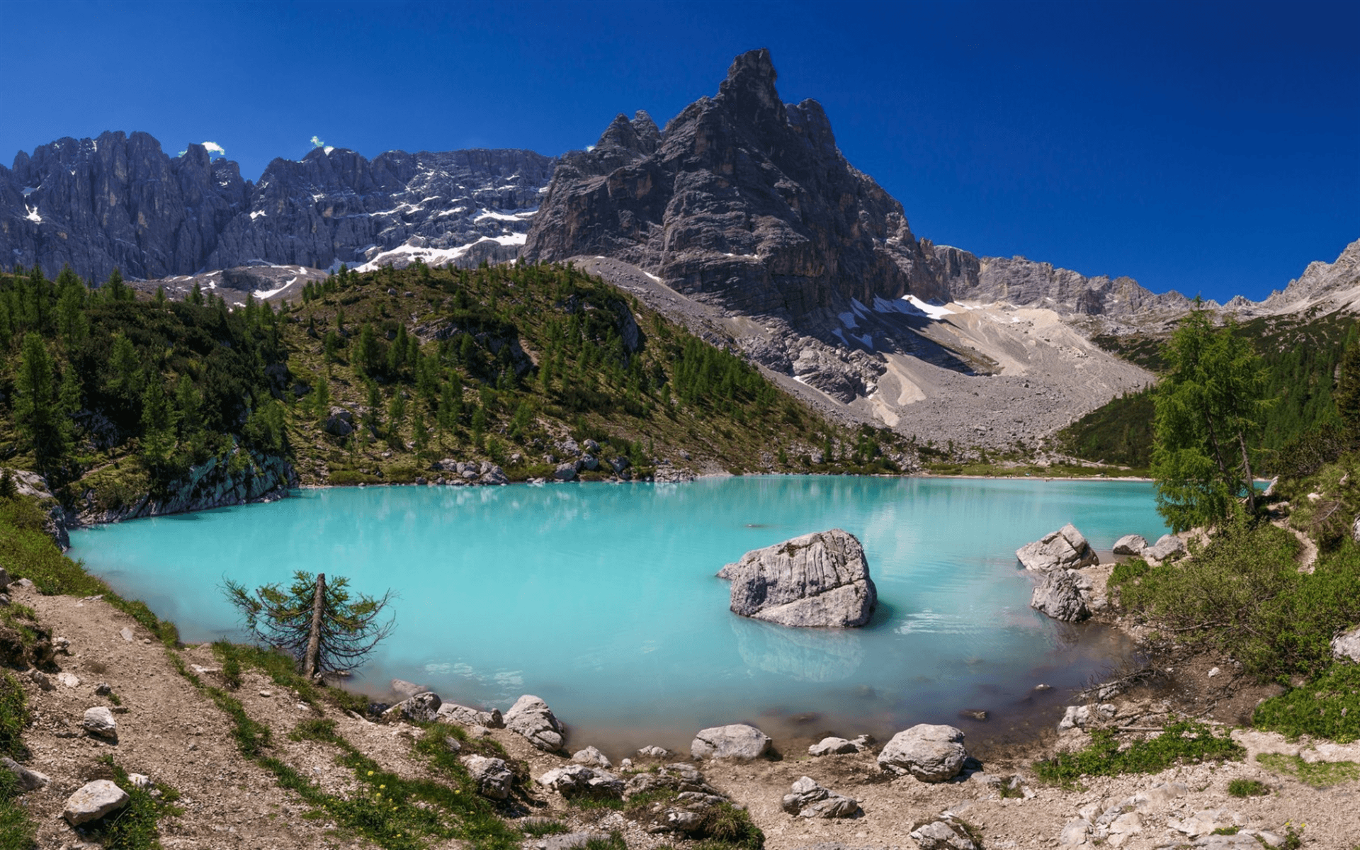 Prekrásna príroda – Dolomity – jazero Sorapis – časť 3.